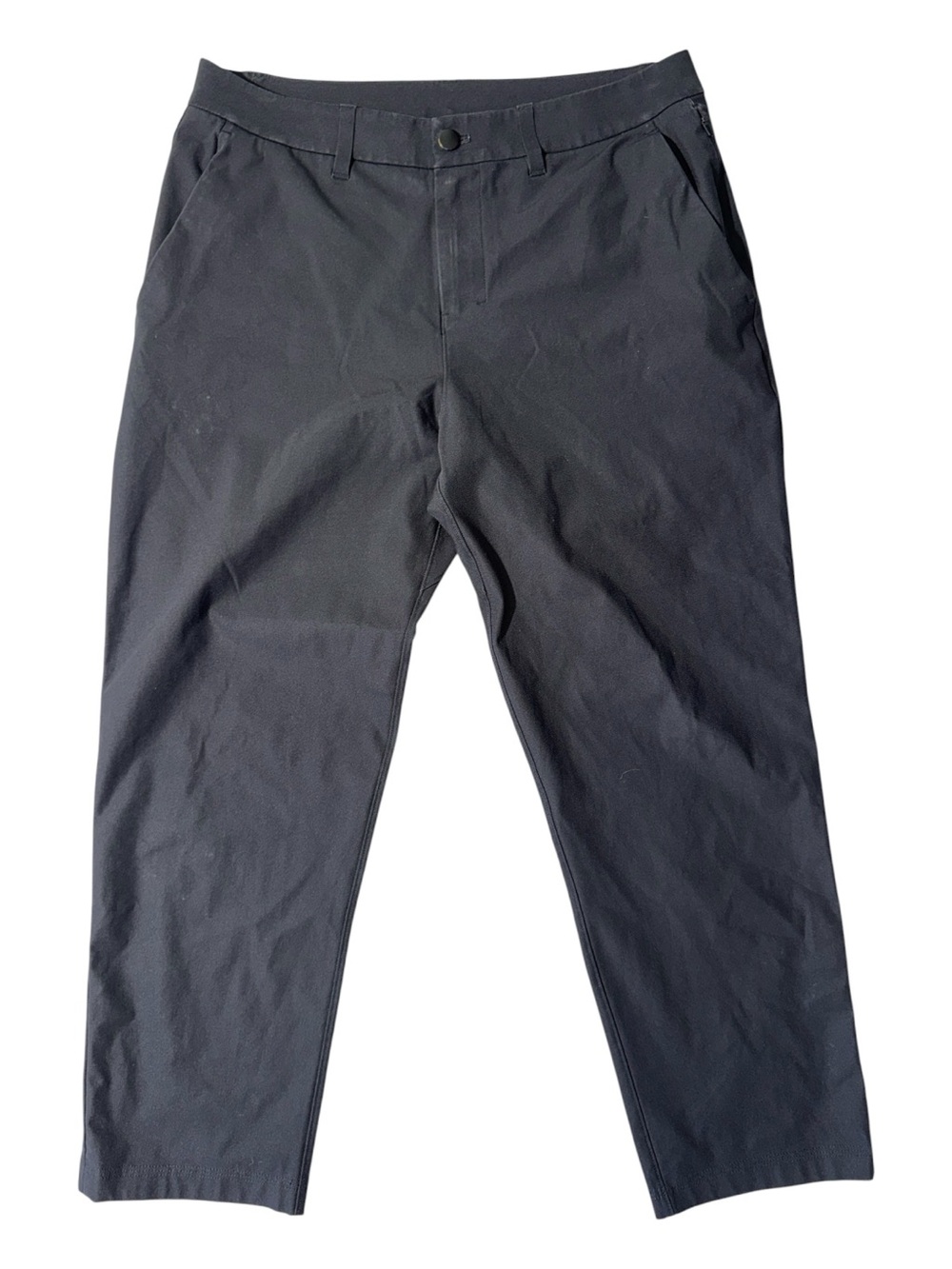Lululemon mens 32 black performance regular fit chino pants